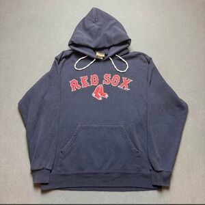 Lee Boston Red Sox Hoodie Navy MLB Baseball Sweatshirt Size S